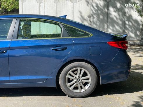 Hyundai Sonata 2016 синий - фото 11