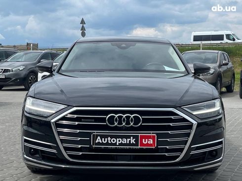 Audi A8 2018 черный - фото 2