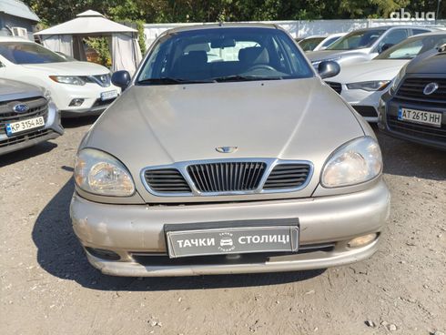 Daewoo Lanos 2004 бежевый - фото 2