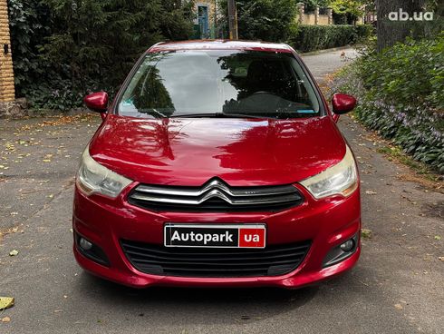 Citroёn C4 2011 красный - фото 2