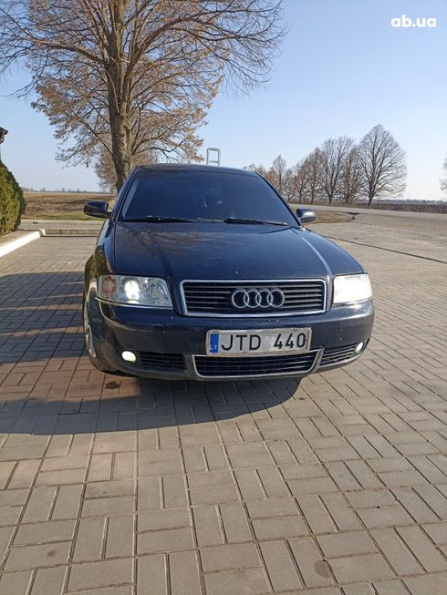 Audi A6 2002 синий - фото 11