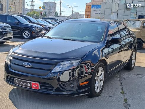 Ford Fusion 2011 черный - фото 3