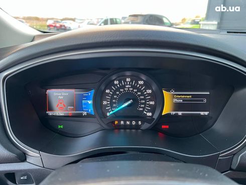 Ford Fusion 2018 синий - фото 21