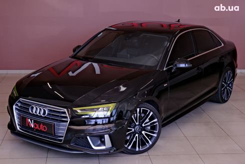 Audi A4 2019 черный - фото 2
