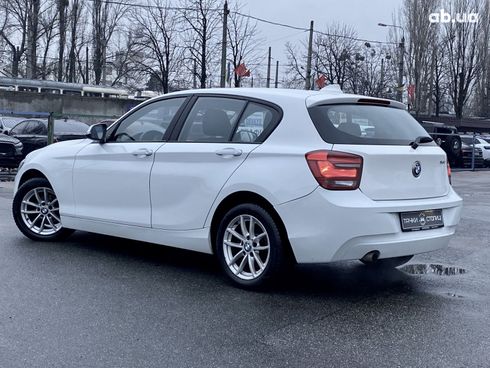 BMW 1 серия 2012 белый - фото 7