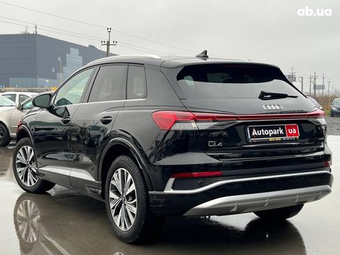Audi Q4 e-tron 2022 черный - фото 5