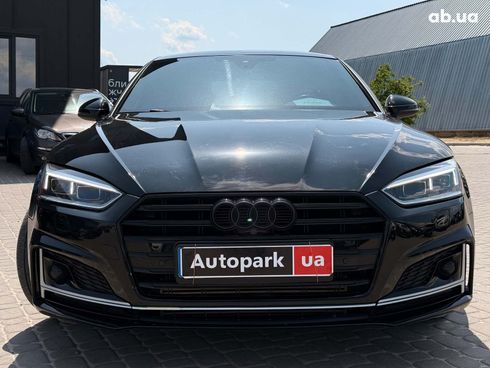 Audi A5 2019 черный - фото 2