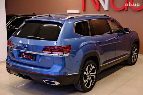 Volkswagen Atlas 2020 синий - фото 5