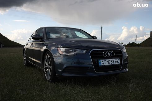 Audi A6 2013 серый - фото 17