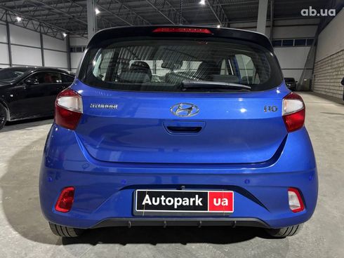 Hyundai i10 2020 синий - фото 15