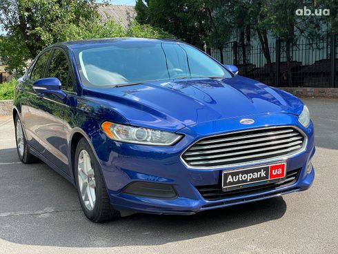 Ford Fusion 2015 синий - фото 3