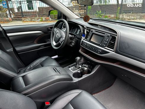 Toyota Highlander 2015 черный - фото 24