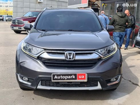 Honda CR-V 2017 серый - фото 2