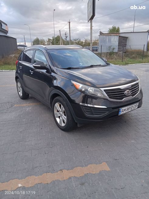 Kia Sportage 2011 черный - фото 2