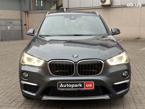 BMW X1 2018 серый - фото 2