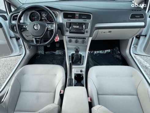 Volkswagen Golf 2015 белый - фото 7