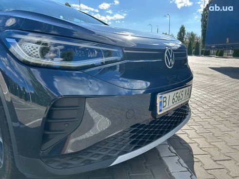 Volkswagen ID.4 Crozz 2023 синий - фото 4