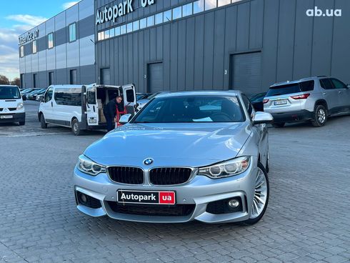 BMW 4 серия 2015 серый - фото 2