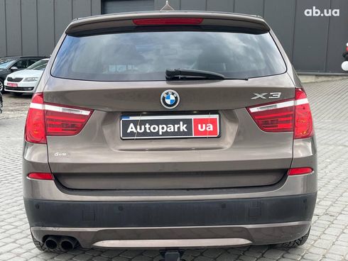 BMW X3 2010 коричневый - фото 8