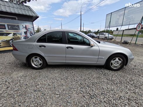 Mercedes-Benz C-Класс 2001 серебристый - фото 5
