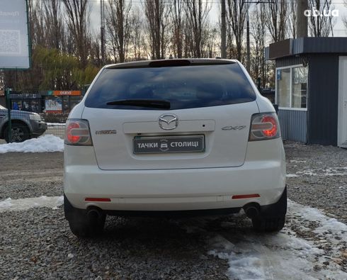 Mazda CX-7 2008 белый - фото 5