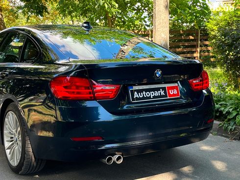 BMW 4 Series Gran Coupe 2015 синий - фото 12