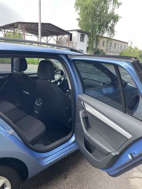 Skoda Octavia 2014 голубой - фото 3