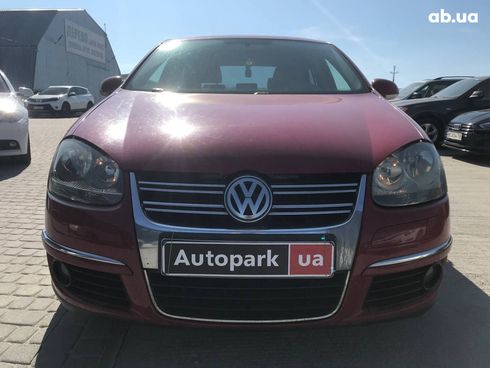 Volkswagen Jetta 2007 красный - фото 2