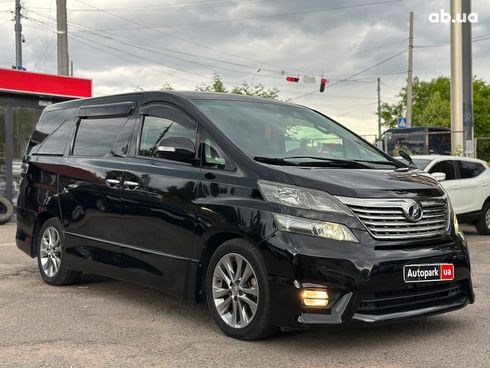 Toyota Vellfire 2011 черный - фото 9