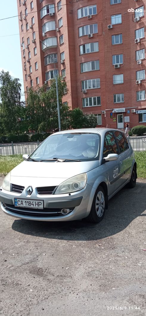 Renault Scenic 2006 серебристый - фото 20