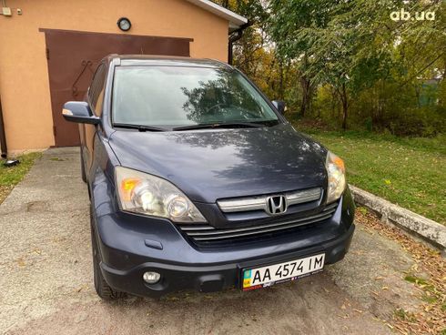 Honda CR-V 2008 синий - фото 3