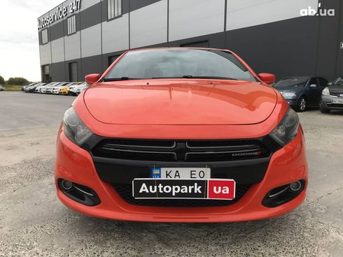 Dodge Dart 2015 оранжевый - фото 7