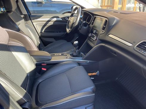 Renault Megane 2017 синий - фото 5