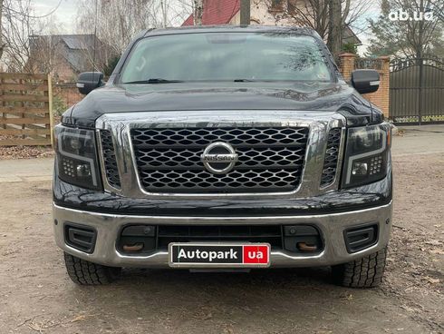 Nissan Titan 2018 черный - фото 2