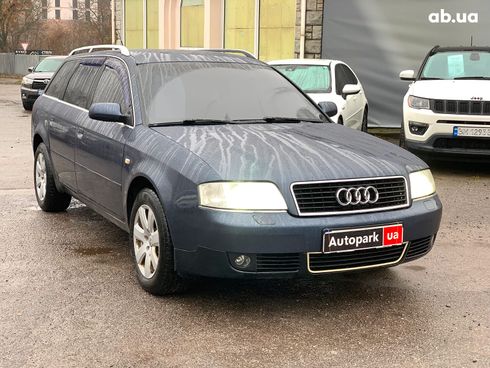 Audi A6 2001 синий - фото 6