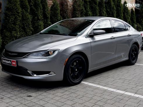 Chrysler 200 2015 серый - фото 7