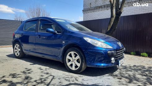 Peugeot 307 2005 синий - фото 4