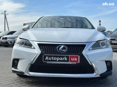 Lexus ct 200h 2016 белый - фото 2