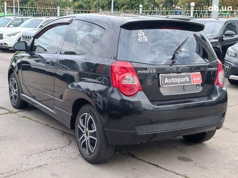 Chevrolet Aveo 2008 черный - фото 11