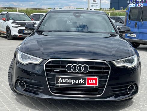 Audi A6 2012 черный - фото 2