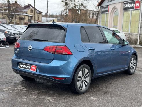 Volkswagen e-Golf 2015 синий - фото 12