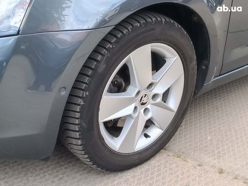 Skoda Octavia 2015 серый - фото 5