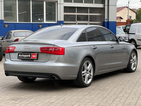 Audi A6 2014 серый - фото 5