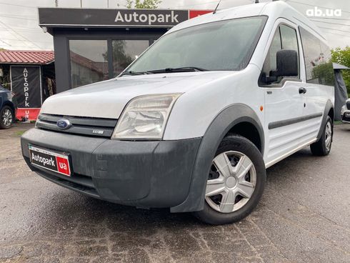 Ford Transit Connect 2008 белый - фото 2