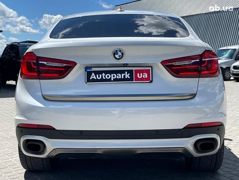 BMW X6 2015 белый - фото 7