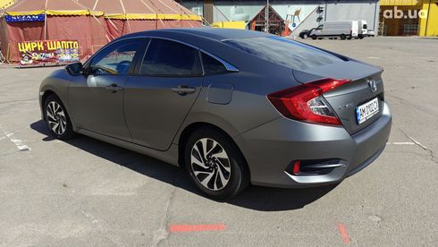 Honda Civic 2018 серый - фото 3