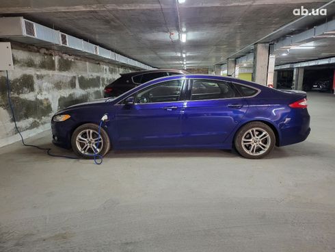 Ford Fusion 2015 синий - фото 7