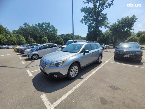 Subaru Outback 2015 серебристый - фото 8