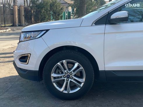 Ford Edge 2018 белый - фото 12