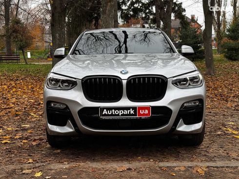 BMW X4 2019 серый - фото 2